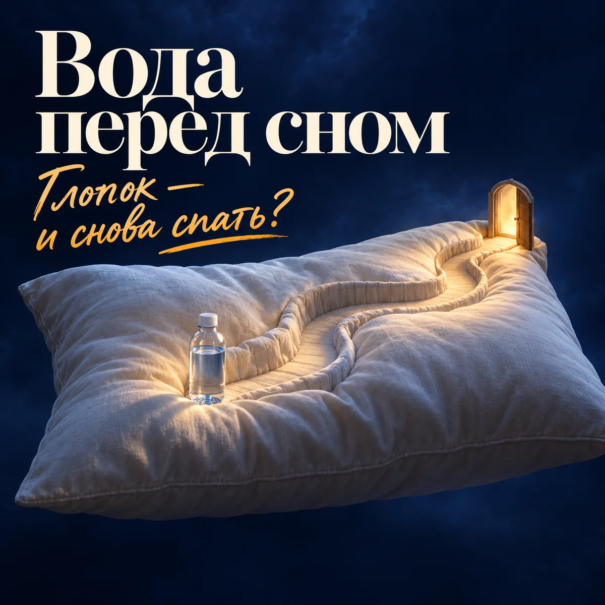 Вода перед сном: можно ли пить воду на ночь, польза и вред стакана воды