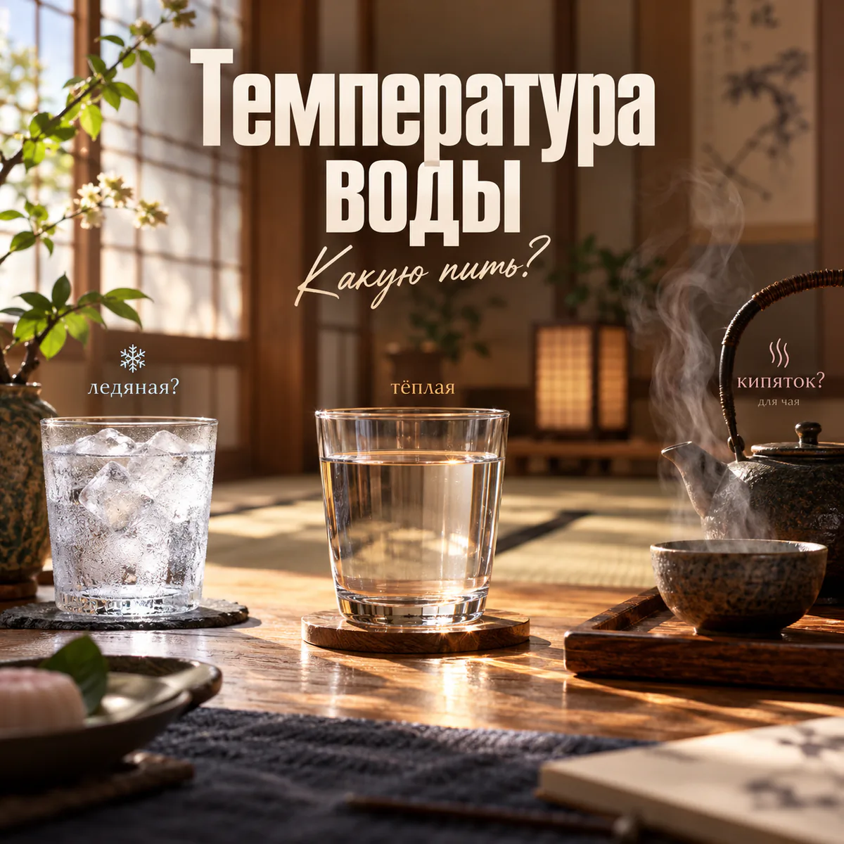 Температура воды: какую воду пить и почему нельзя горячую