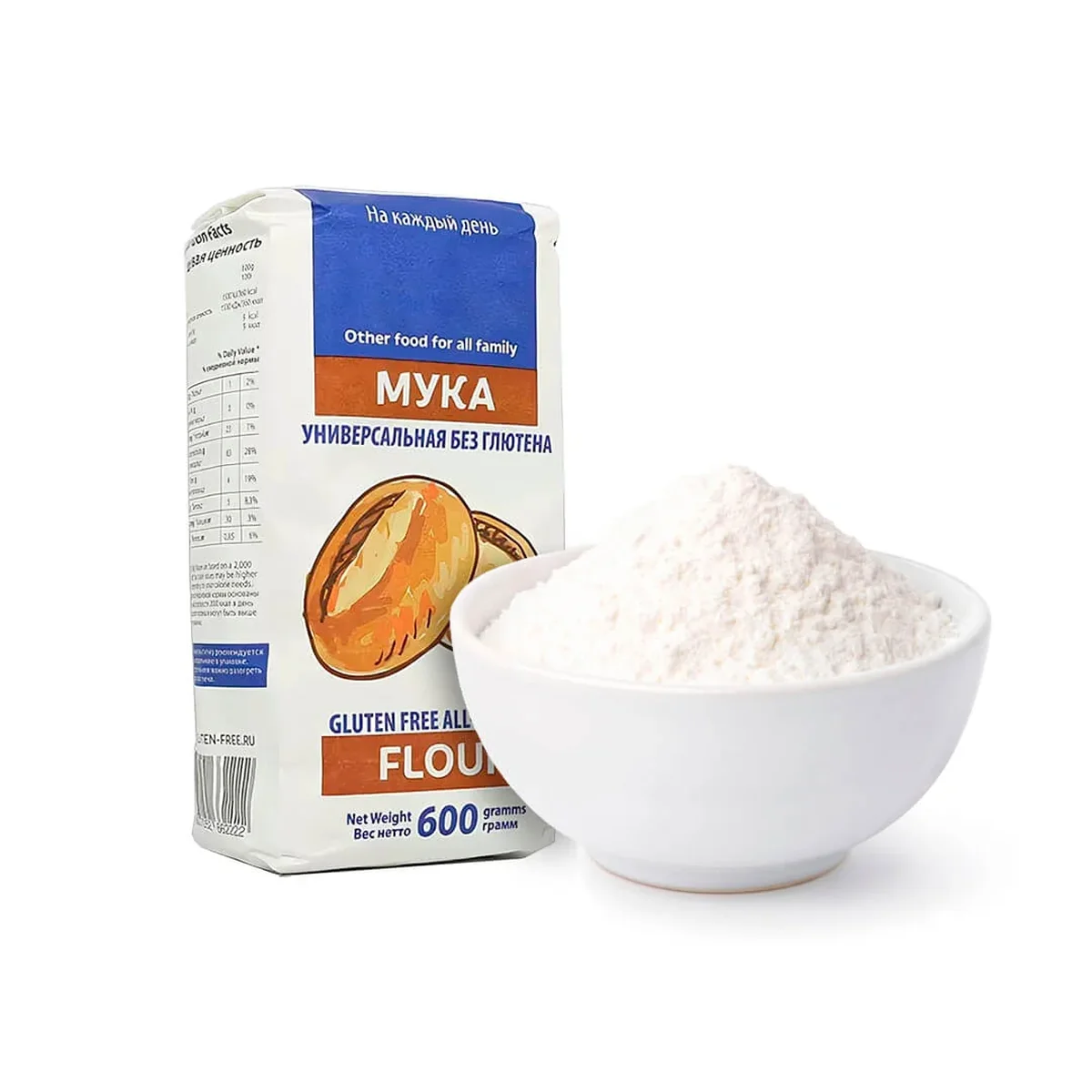 Мука без глютена