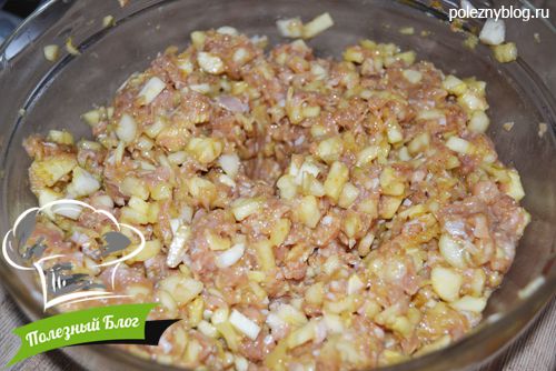 Полезный Блог - Фаршированные кабачки и цуккини мясом индейки - Шаг 7