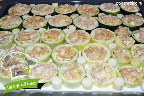 Полезный Блог - Фаршированные кабачки и цуккини мясом индейки - Шаг 8