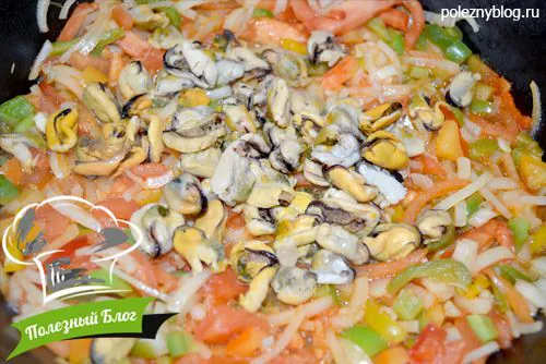 Фриттата с мидиями | Шаг 9