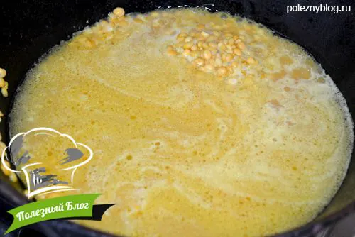 Гороховая каша с овощами | Шаг 8