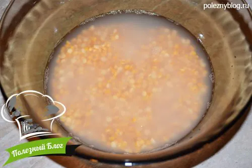 Гороховое рагу с кабачками | Шаг 1