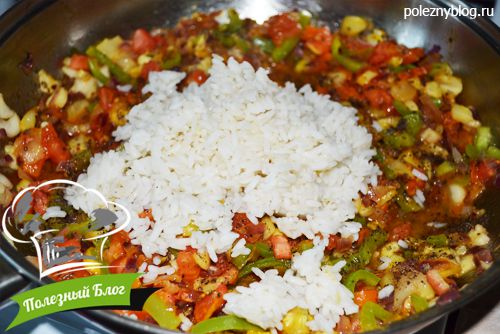 Полезный Блог - Кабачки и цуккини, фаршированные рисом и овощами - Шаг 111