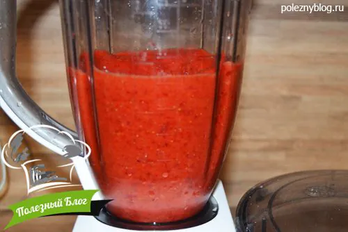 Как заморозить клубничное пюре | Шаг 3