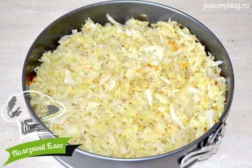 Капустный пирог с капустой | Шаг 16