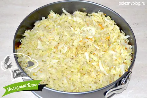 Капустный пирог с капустой | Шаг 16