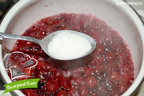 Кисель вишнево-брусничный | Шаг 4