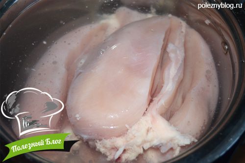 Крем-суп из кабачков, брокколи и цветной капусты с кусочками мяса | Шаг 1