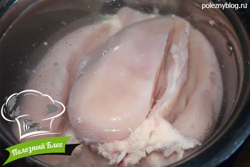 Крем-суп из кабачков, брокколи и цветной капусты с кусочками мяса | Шаг 1