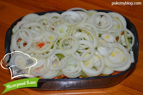Курица с овощами в пароварке | Шаг 12