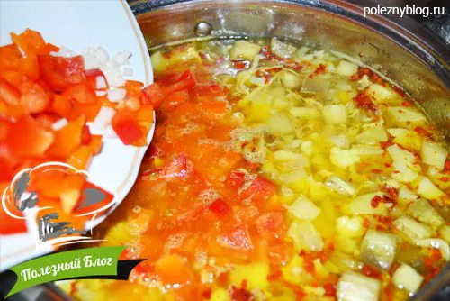 Куриный суп с кабачками | Шаг 13