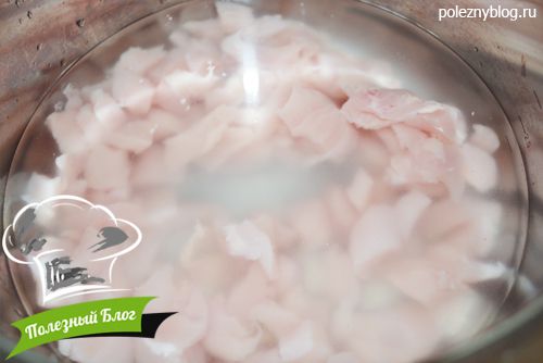 Куриный суп с зелёными овощами | Шаг 2