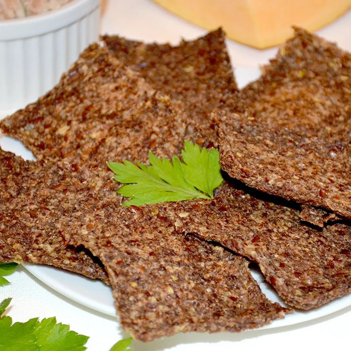 Льняные хлебцы от Ланки