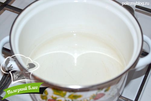 Манная каша на воде | Шаг 1