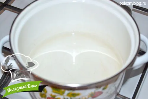 Манная каша на воде | Шаг 1