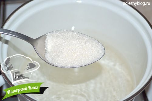 Манная каша на воде | Шаг 2