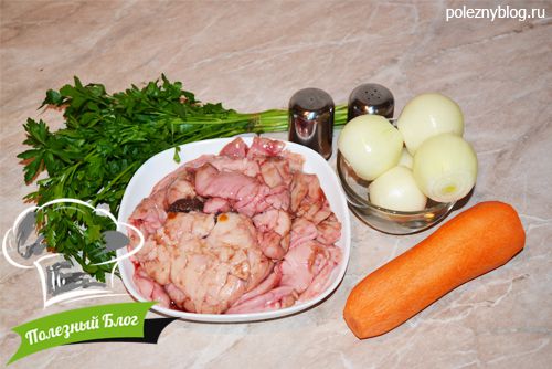 Полезный Блог - Молоки рыбы с морковной зажаркой - Ингредиенты