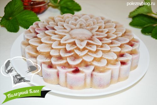 Мороженое из банана и клубники | Готовый