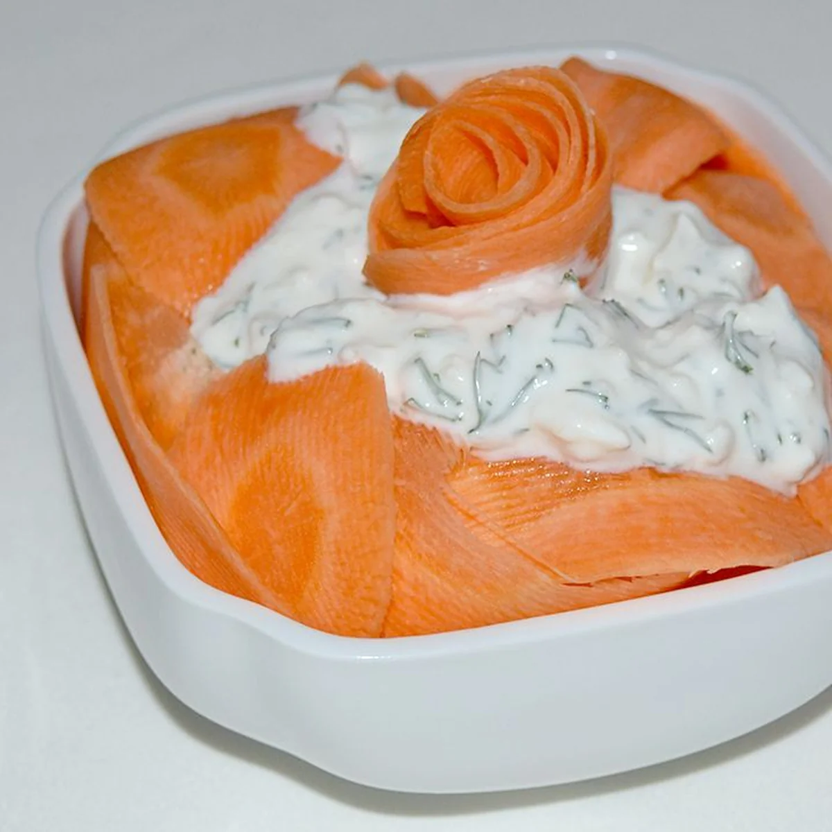 Обычно-необычный салат из моркови
