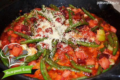 Полезный Блог - Овощное рагу из стручковой фасоли, моркови, свеклы, кабачков и пастернака - Шаг 12