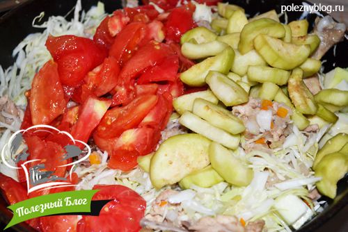 Полезный Блог - Овощное рагу с курицей без соли - Шаг 12