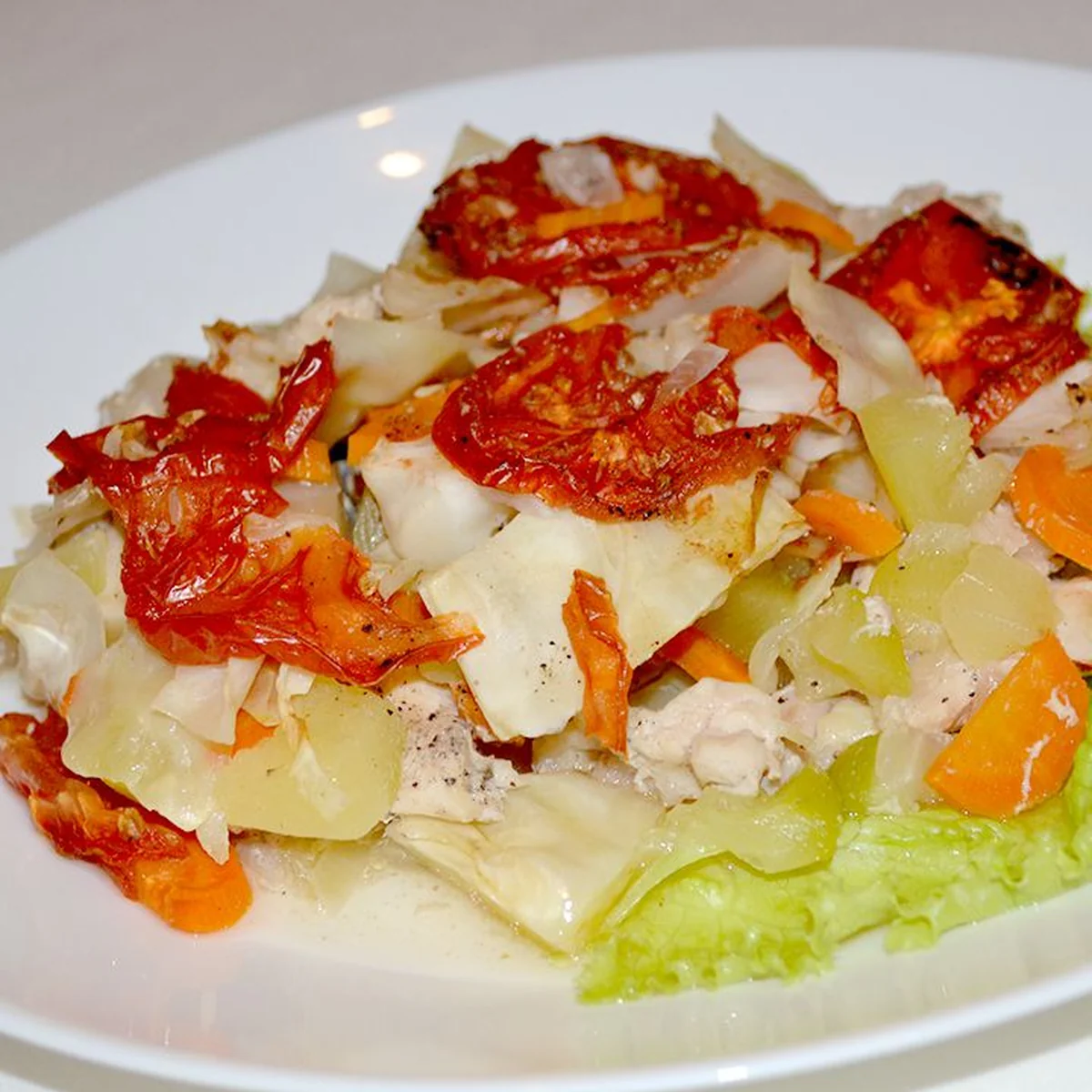 Овощное рагу с мясом