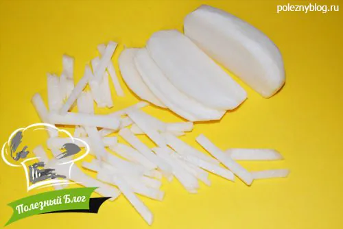 Полезный Блог - Овощной салат из редьки - Шаг 2