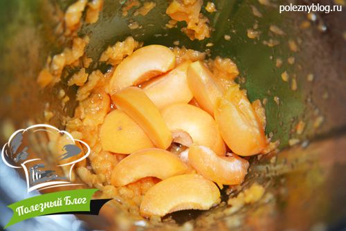 Полезный Блог - Панна котта с абрикосами и нектарином - Шаг 3