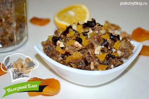 Классическая паста Амосова в домашних условиях: готовая смесь из сухофруктов и орехов для здоровья сердца
