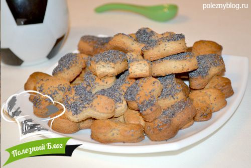 Песочное печенье с маком | Готовое