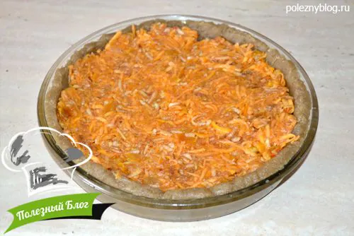 Пирог с тыквой и яблоками | Шаг 10