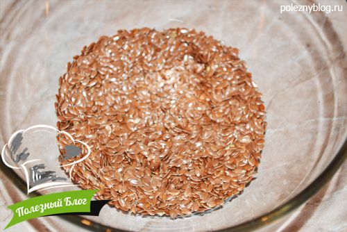 Полезный Блог - Питательная льняная каша со сливами - Шаг 1