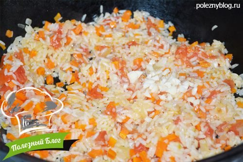 Плов без мяса | Шаг 9