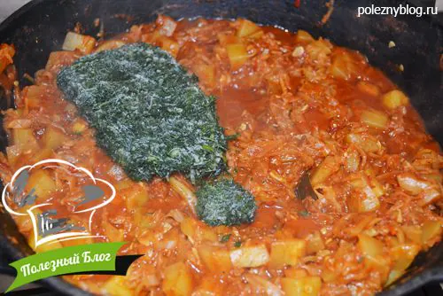 Полезный Блог - Постная тушёная капуста с кабачками - Шаг 6