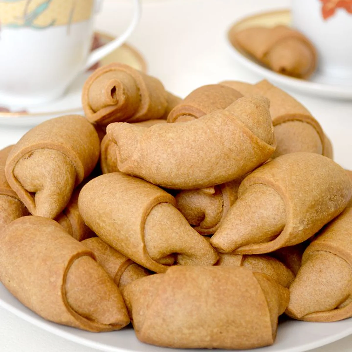 Постные рогалики