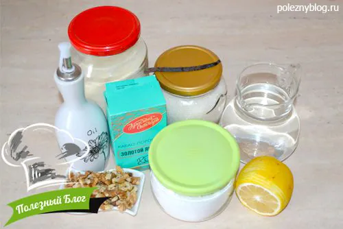 Постный кукурузный кекс | Ингредиенты