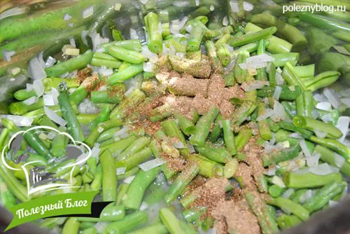 Полезный Блог - Постный суп из тыквы, брокколи и зелёной фасоли без масла и жира - Шаг 7