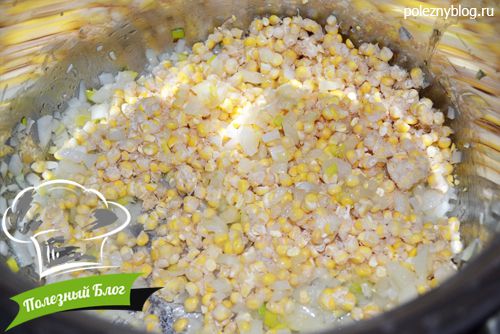 Полезный Блог - Постный суп из тыквы и кукурузы - Шаг 3