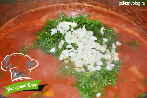 Полезный Блог - Постный томатный суп с перловкой - Шаг 19
