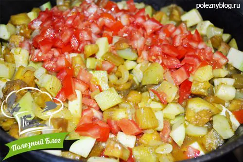 Рагу из кабачков и баклажанов - Шаг 7