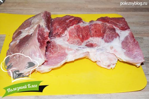 Полезный Блог - Рулет из свинины с начинкой, запечённый в духовке - Шаг 2