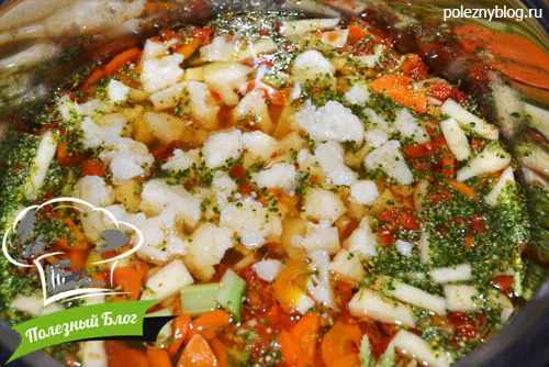 Полезный Блог - Рыбный суп с овощами - Шаг 7