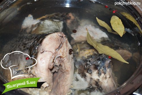 Рыбный суп с тыквой | Шаг 4