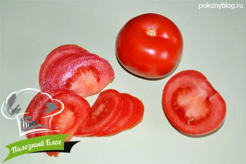 Полезный Блог - Салат из помидора, сладкого перца и сыра - Шаг 5