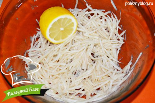Салат из топинамбура, моркови и свёклы | Шаг 2