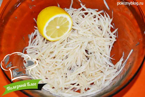 Салат из топинамбура, моркови и свёклы | Шаг 2