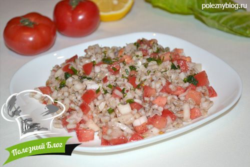 Салат с перловкой | Готовый