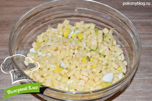 Сельдерейно-яичный салат - Шаг 5